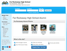 Tablet Screenshot of farrockawayhighschool.org